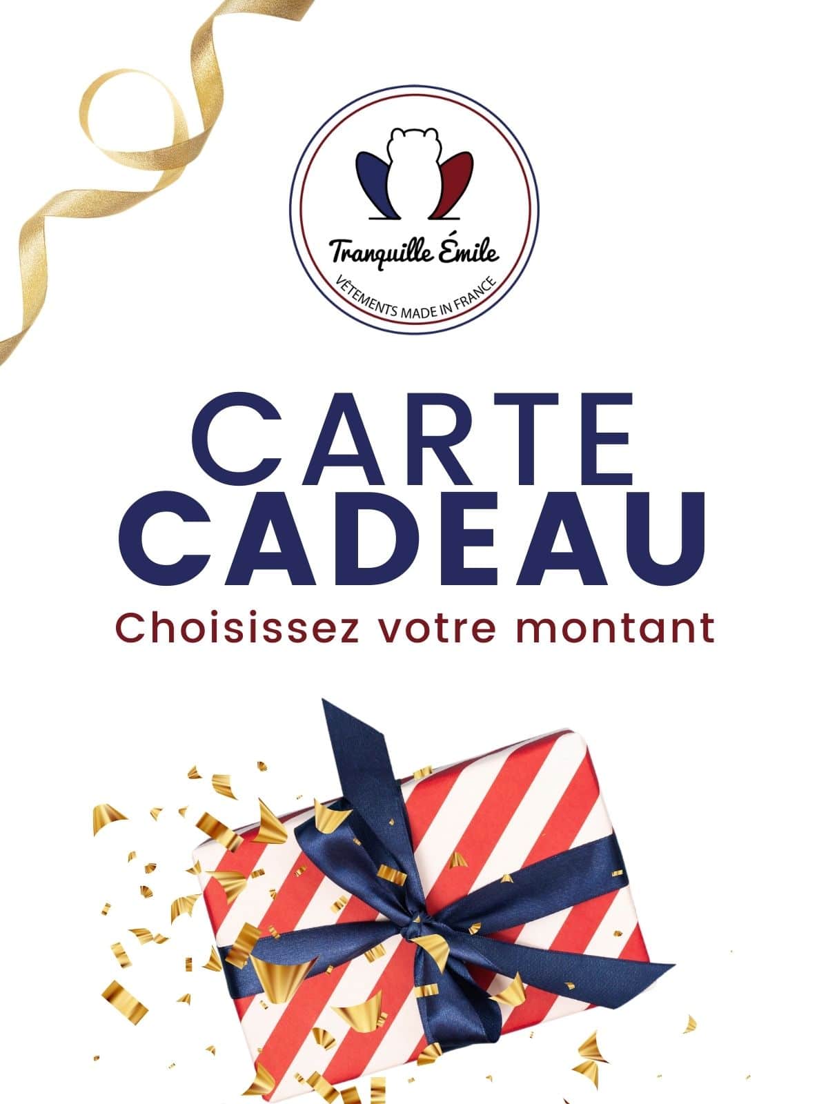 Carte cadeau d'Emile