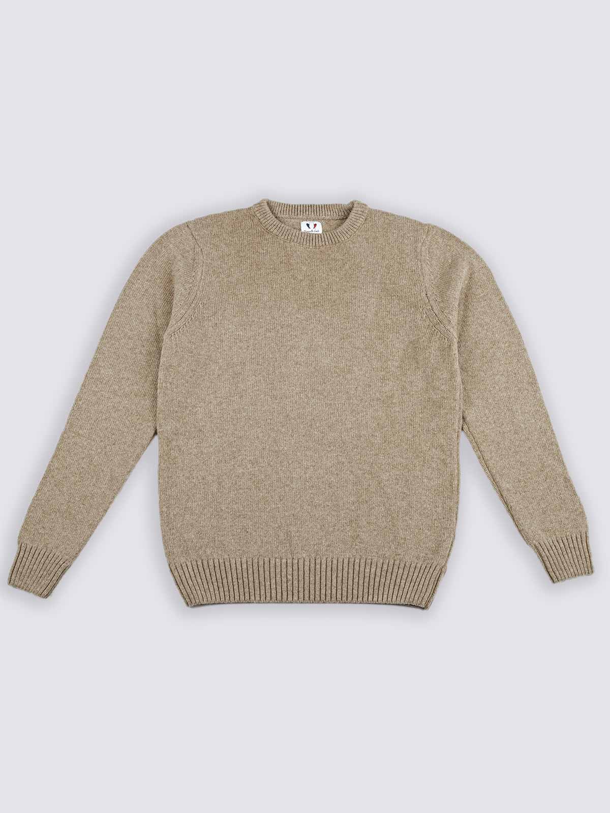 Pull femme made in France - Le Frileux taupe - Tranquille Emile