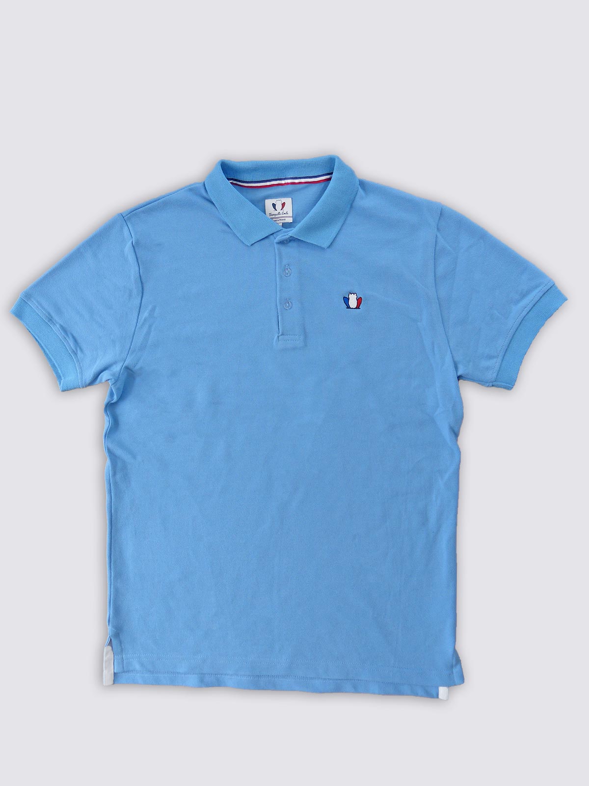 Polo made in France homme bleu - L'Elégant 3.0 - Tranquille Emile